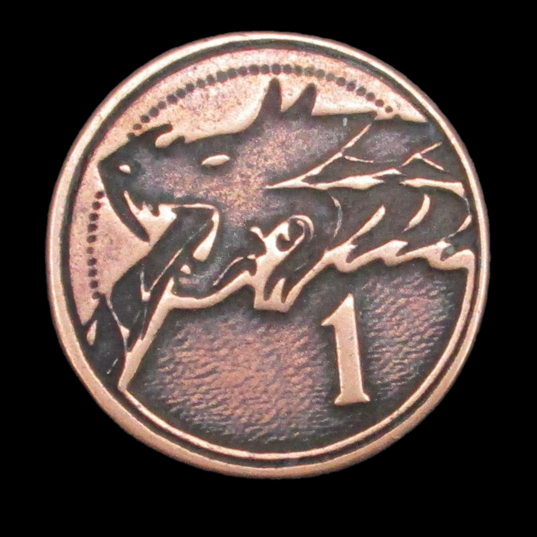 Creature Unit '1' Legendary Metal Copper Coin