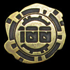 Space Unit '100' Legendary Metal Gold Coin