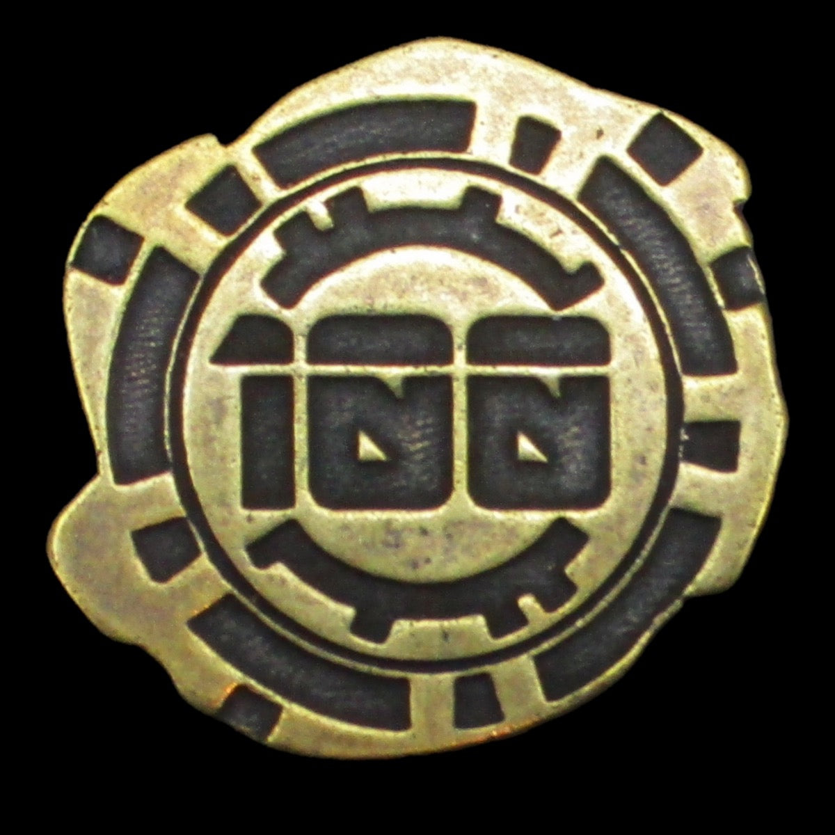 Space Unit '100' Legendary Metal Gold Coin
