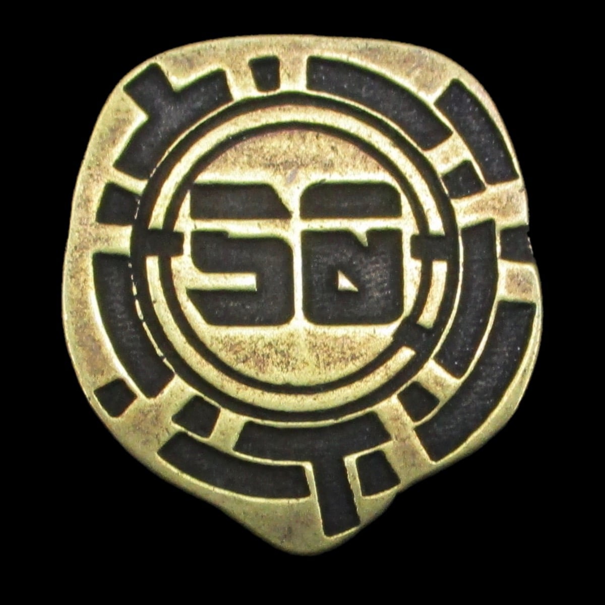 Space Unit '50' Legendary Metal Gold Coin