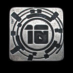 Space Unit '10' Legendary Metal Silver Coin
