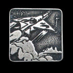 Space Unit '10' Legendary Metal Silver Coin