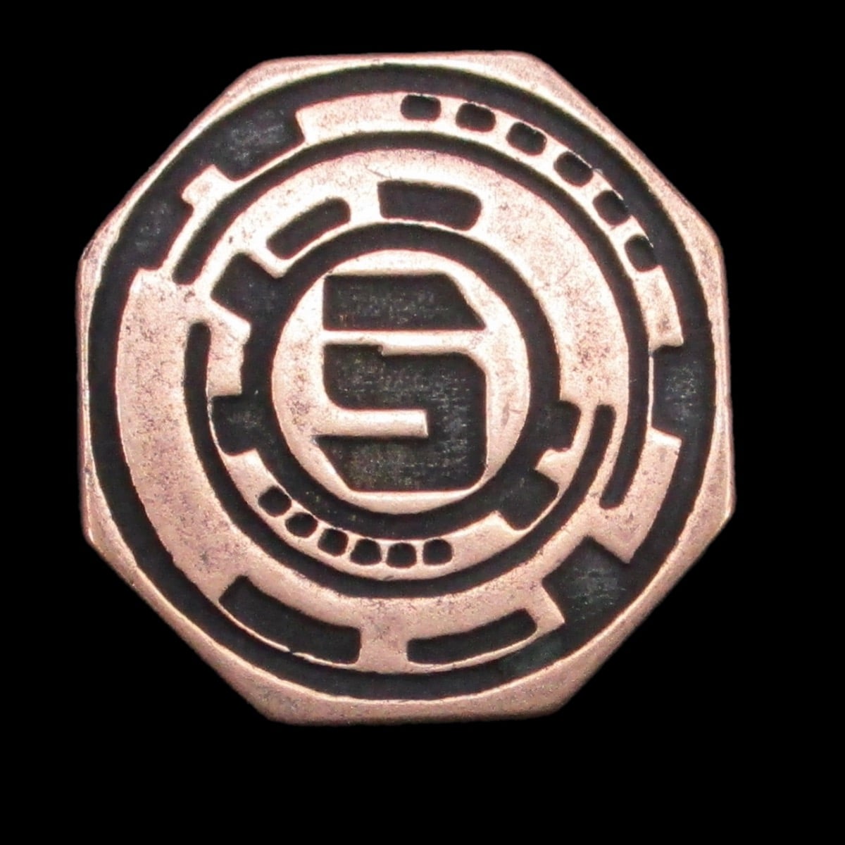 Space Unit '5' Legendary Metal Copper Coin
