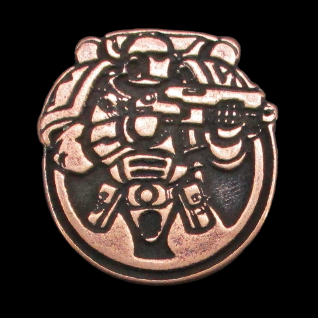Space Unit '1' Legendary Metal Copper Coin