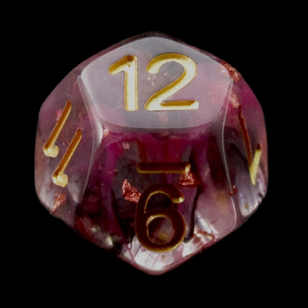 HALF PRICE CLEARANCE TDSO Confetti Royal Assassin D12 Dice