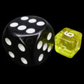 TDSO Bright Gem Citrine MINI 10mm D6 Dice