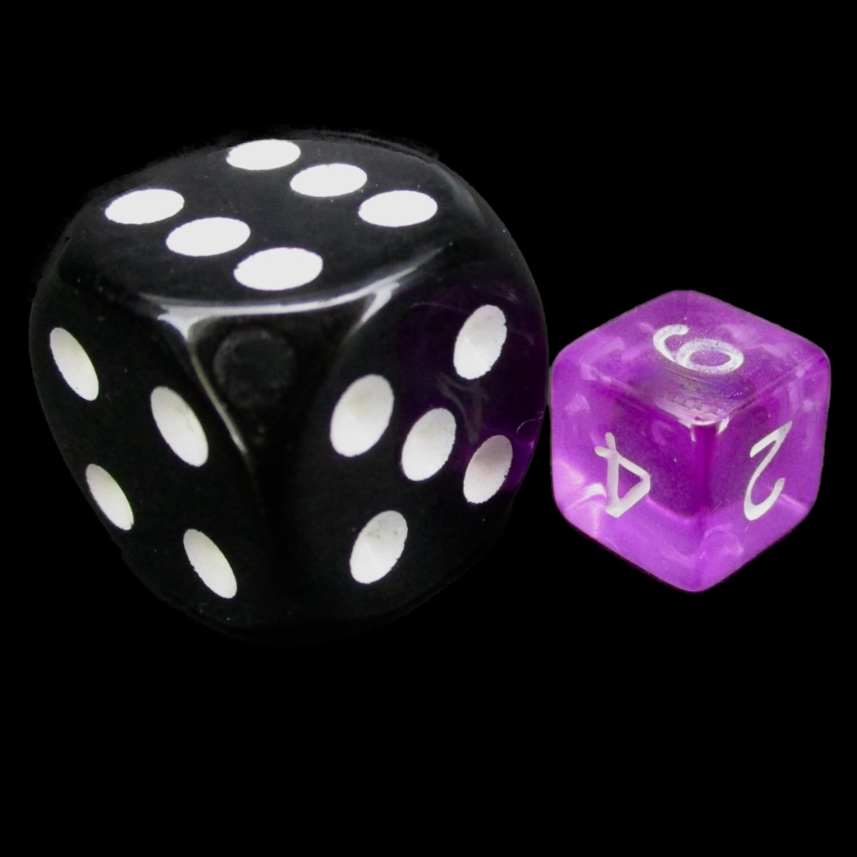 TDSO Bright Gem Amethyst MINI 10mm D6 Dice
