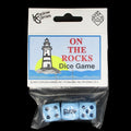 Koplow Opaque 3 x D6 Dice Game - On The Rocks Lighthouse