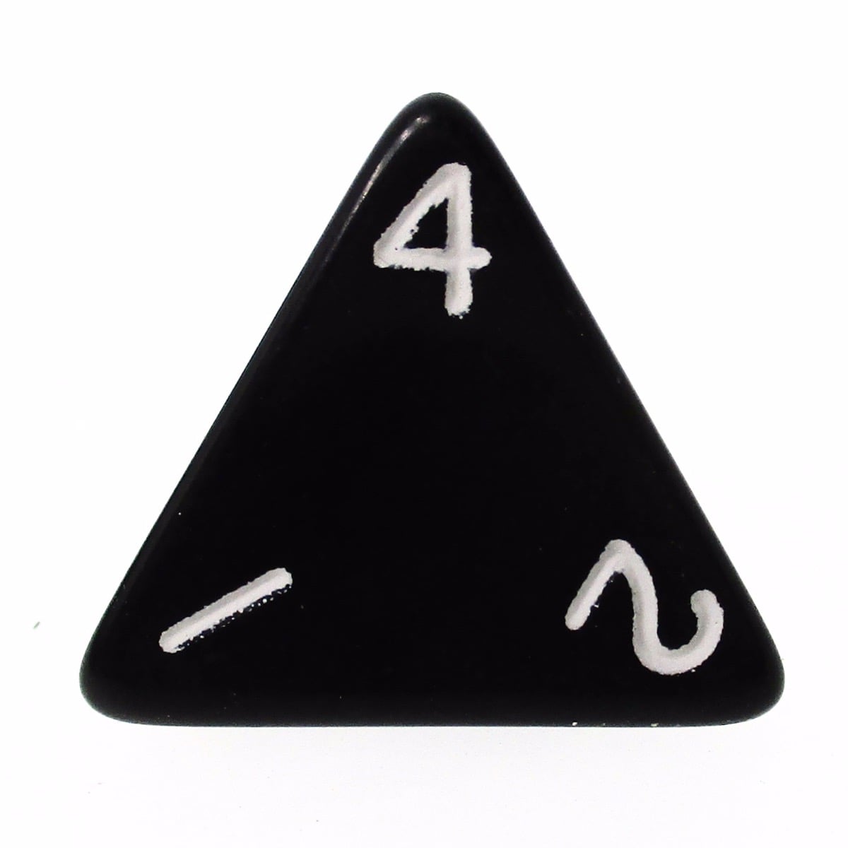 HALF PRICE CLEARANCE D&G Opaque Black 10 x D4 Dice Set