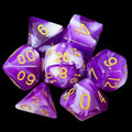 TDSO Marble Berry Ice Cream 7 Dice Polyset LTD EDITION