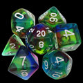 TDSO Aurora Colourful Wind 7 Dice Polyset LTD EDITION