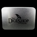 TDSO Zircon Glass Rainbow & Black 6 x D6 Spot Dice Set