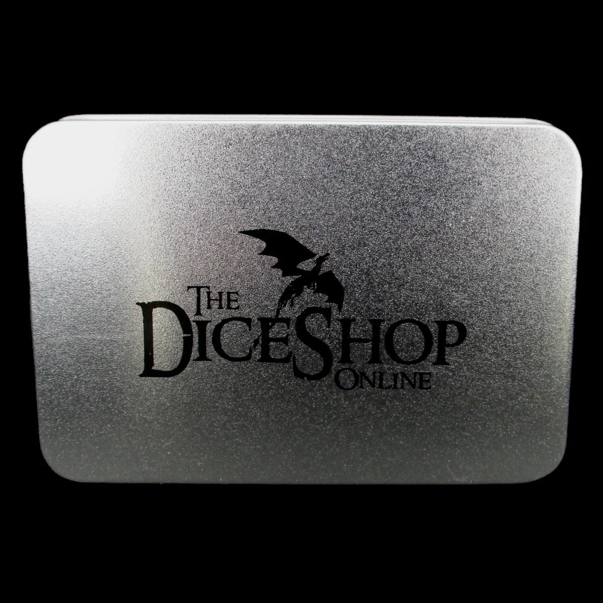 TDSO Zircon Glass Rainbow & Black 6 x D6 Spot Dice Set