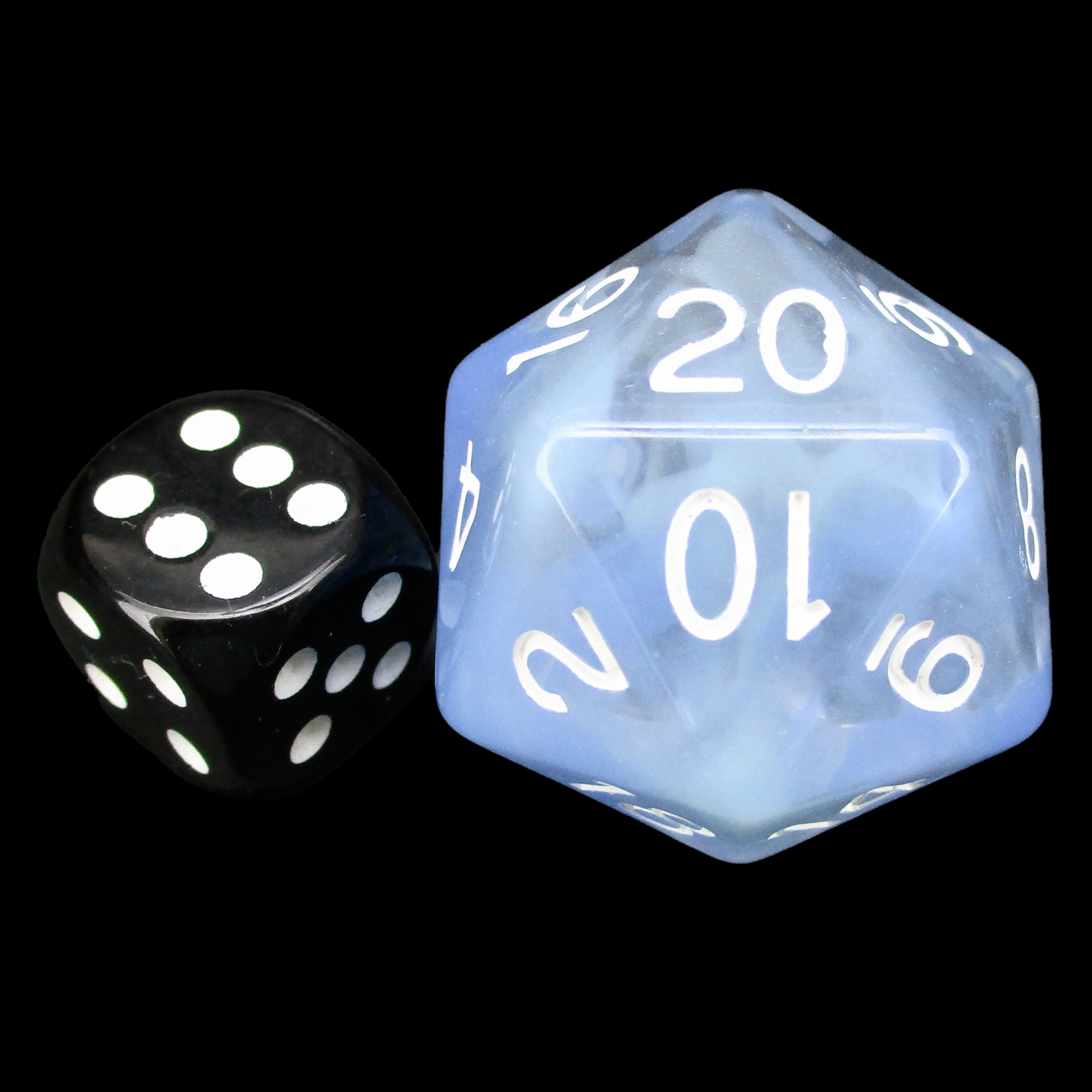 Role 4 Initiative Diffusion Blue Sky JUMBO XL Balanced D20 Dice