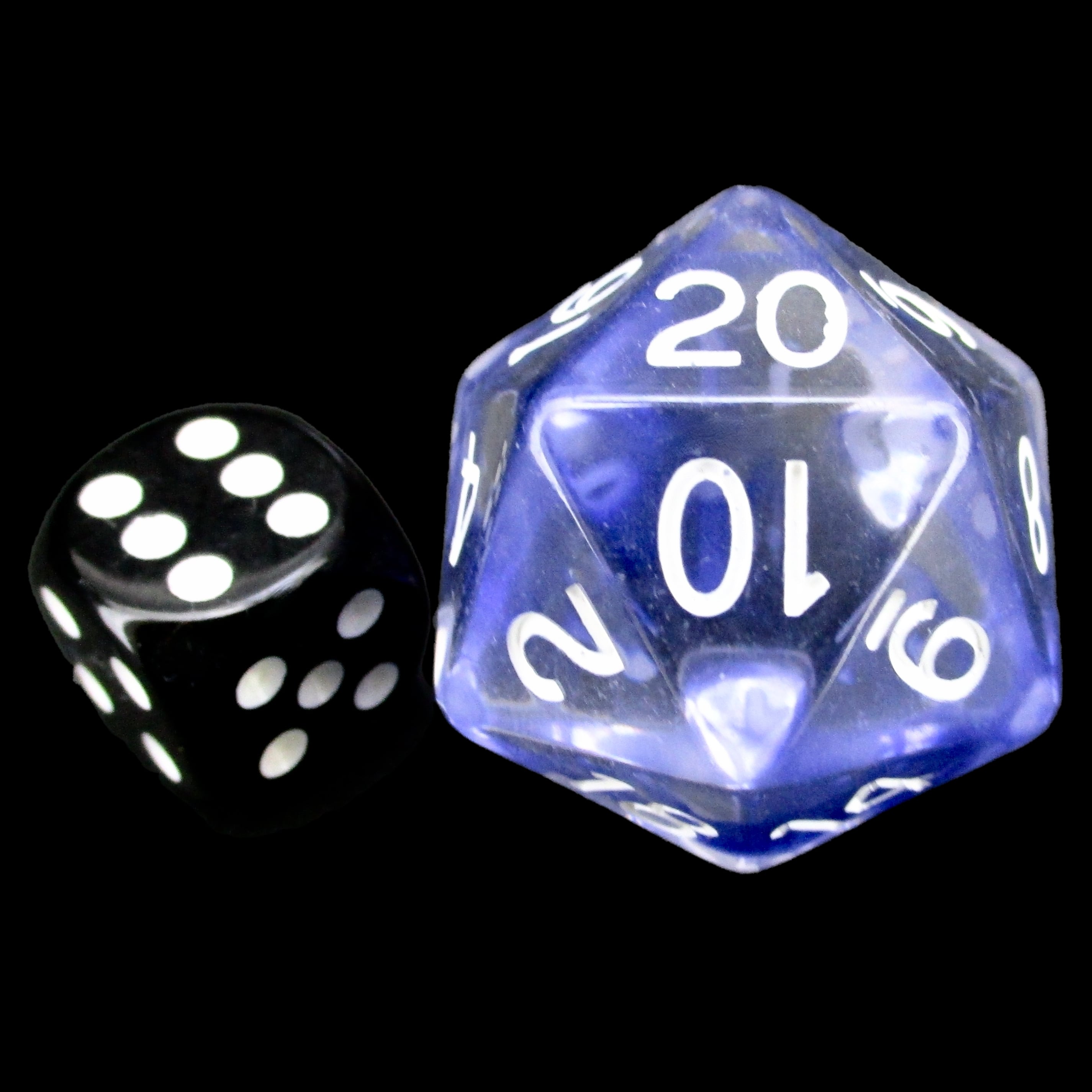 Role 4 Initiative Diffusion Sapphire JUMBO XL Balanced D20 Dice