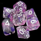 Role 4 Initiative Diffusion Set 42 7 Dice Polyset with Arch D4