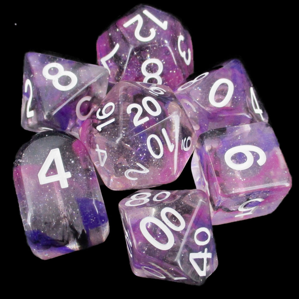 Role 4 Initiative Diffusion Set 42 7 Dice Polyset with Arch D4