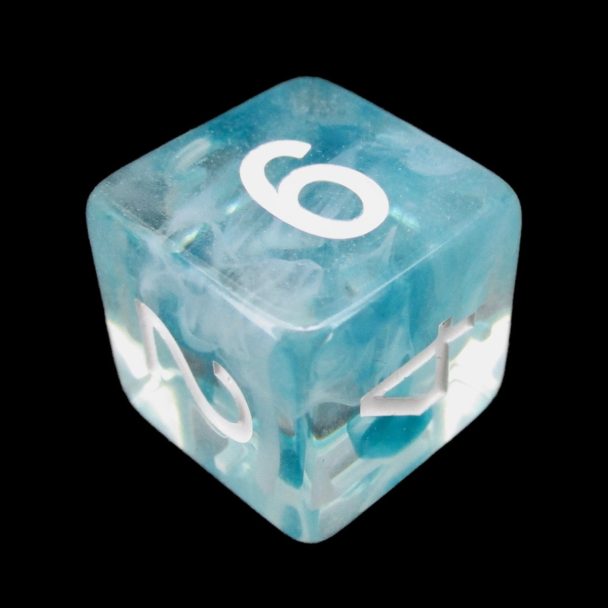 Role 4 Initiative Diffusion Sea Foam D6 Dice