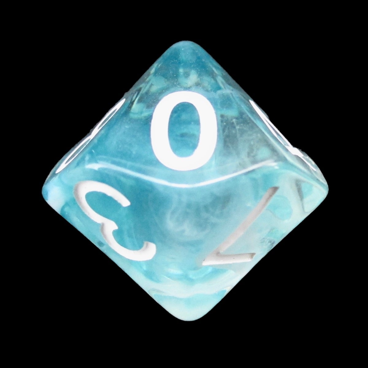 Role 4 Initiative Diffusion Sea Foam D10 Dice