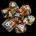 Role 4 Initiative Diffusion Volcanic Blast 7 Dice Polyset with Arch D4