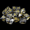 Role 4 Initiative Diffusion Phylactery 15 Dice Polyset with Arch D4s