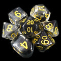 Role 4 Initiative Diffusion Phylactery 7 Dice Polyset with Arch D4