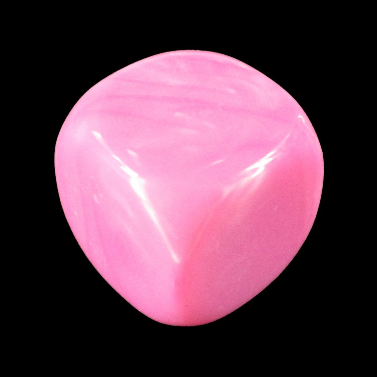 TDSO Pearl Blank Pink 16mm 10 x D6 Dice Set