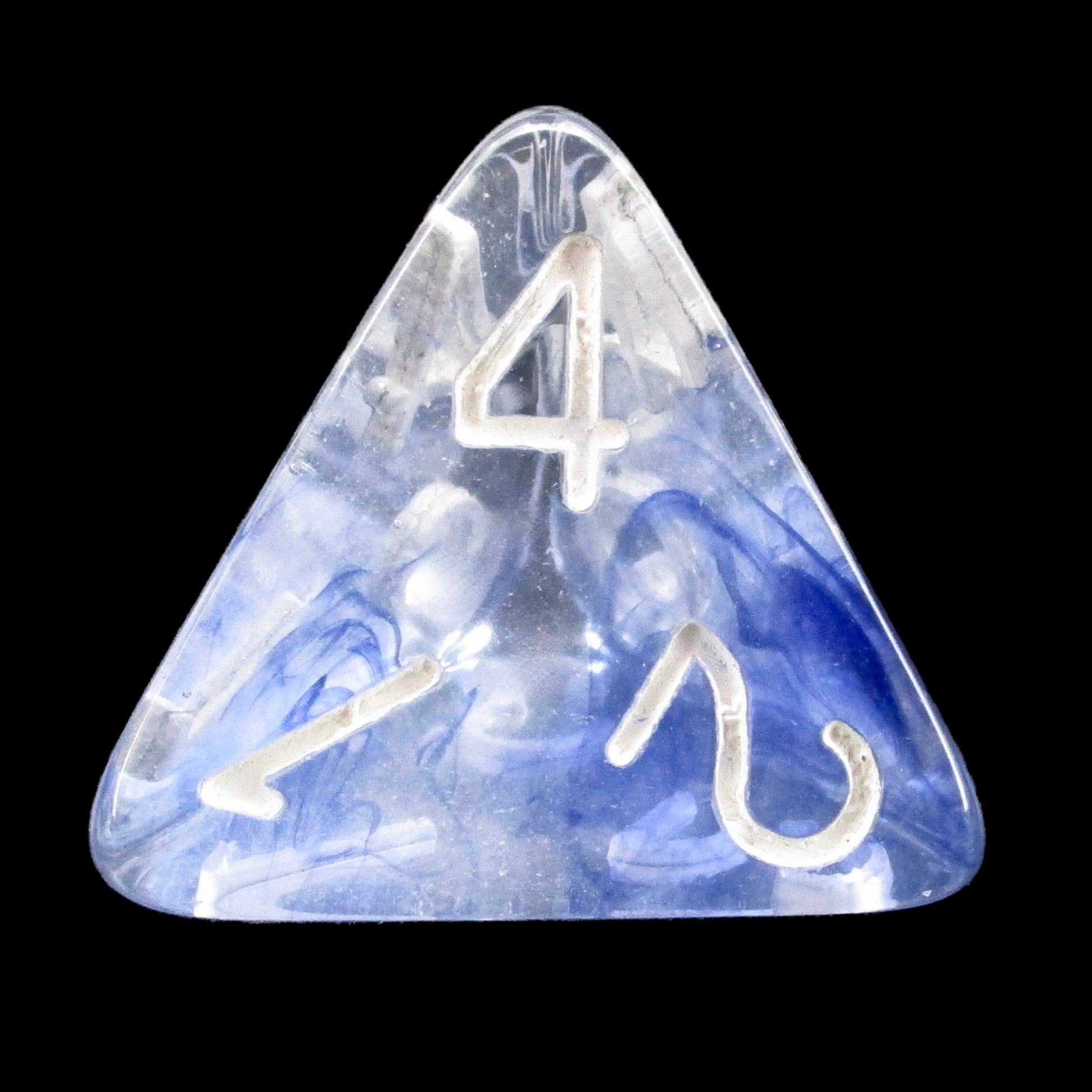 HALF PRICE CLEARANCE Role 4 Initiative Diffusion Blue Ink D4 Dice