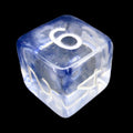 Role 4 Initiative Diffusion Blue Ink & White D6 Dice