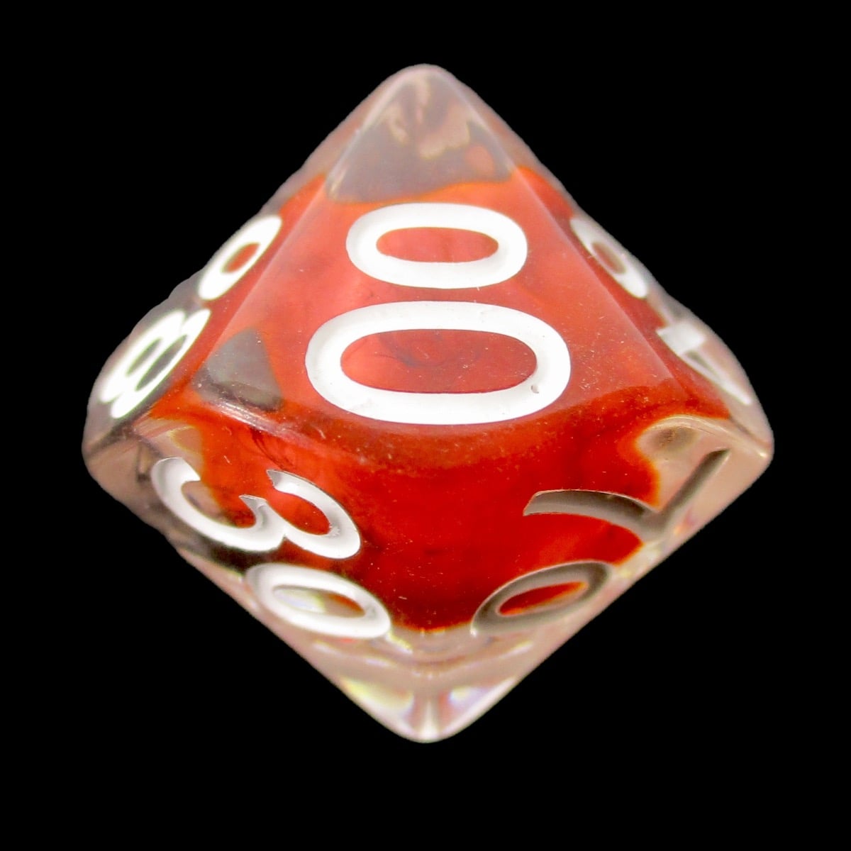 TDSO Encased Skull Flame Percentile Dice