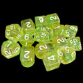 Role 4 Initiative Diffusion Dragons Hoard 15 Dice Polyset with Arch D4s