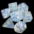 Role 4 Initiative Diffusion Blue Sky 7 Dice Polyset with Arch D4