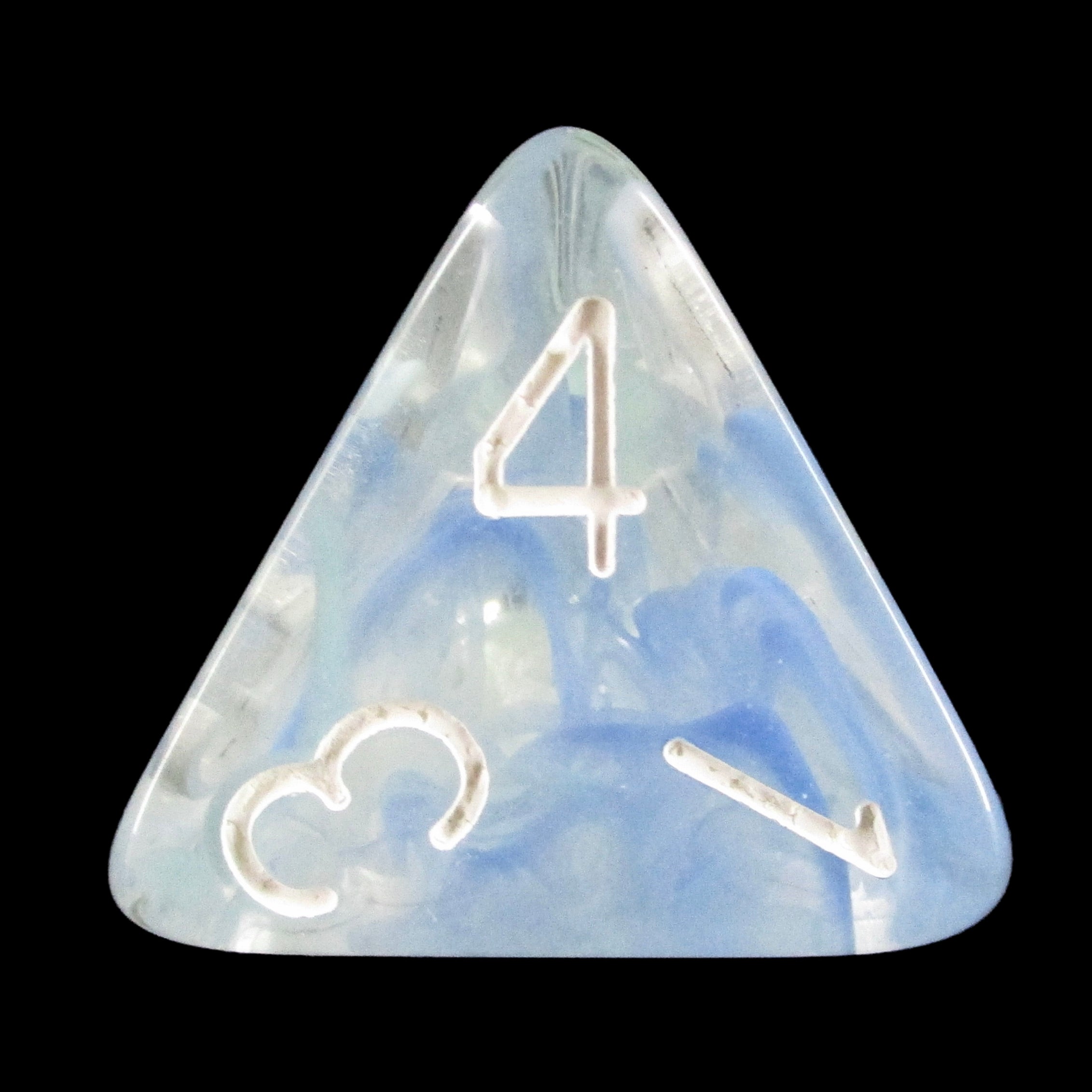 HALF PRICE CLEARANCE Role 4 Initiative Diffusion Blue Sky D4 Dice