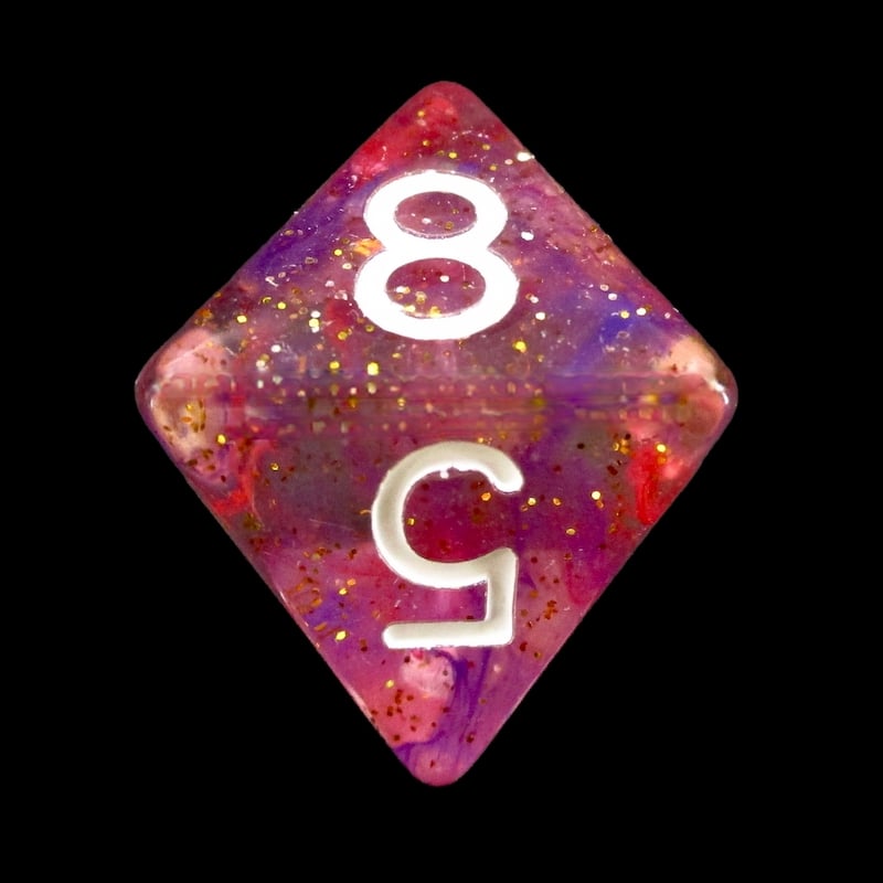 Role 4 Initiative Diffusion Faerie Magic D8 Dice