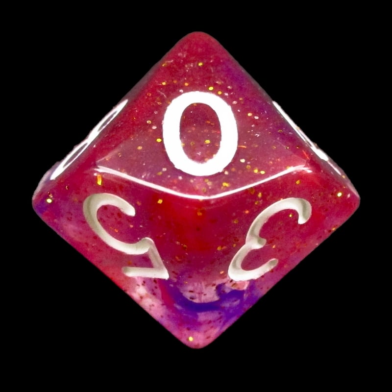 Role 4 Initiative Diffusion Faerie Magic D10 Dice