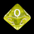 Role 4 Initiative Diffusion Honey & Lemon D10 Dice LTD EDITION