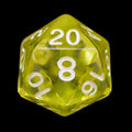 Role 4 Initiative Diffusion Honey & Lemon D20 Dice LTD EDITION