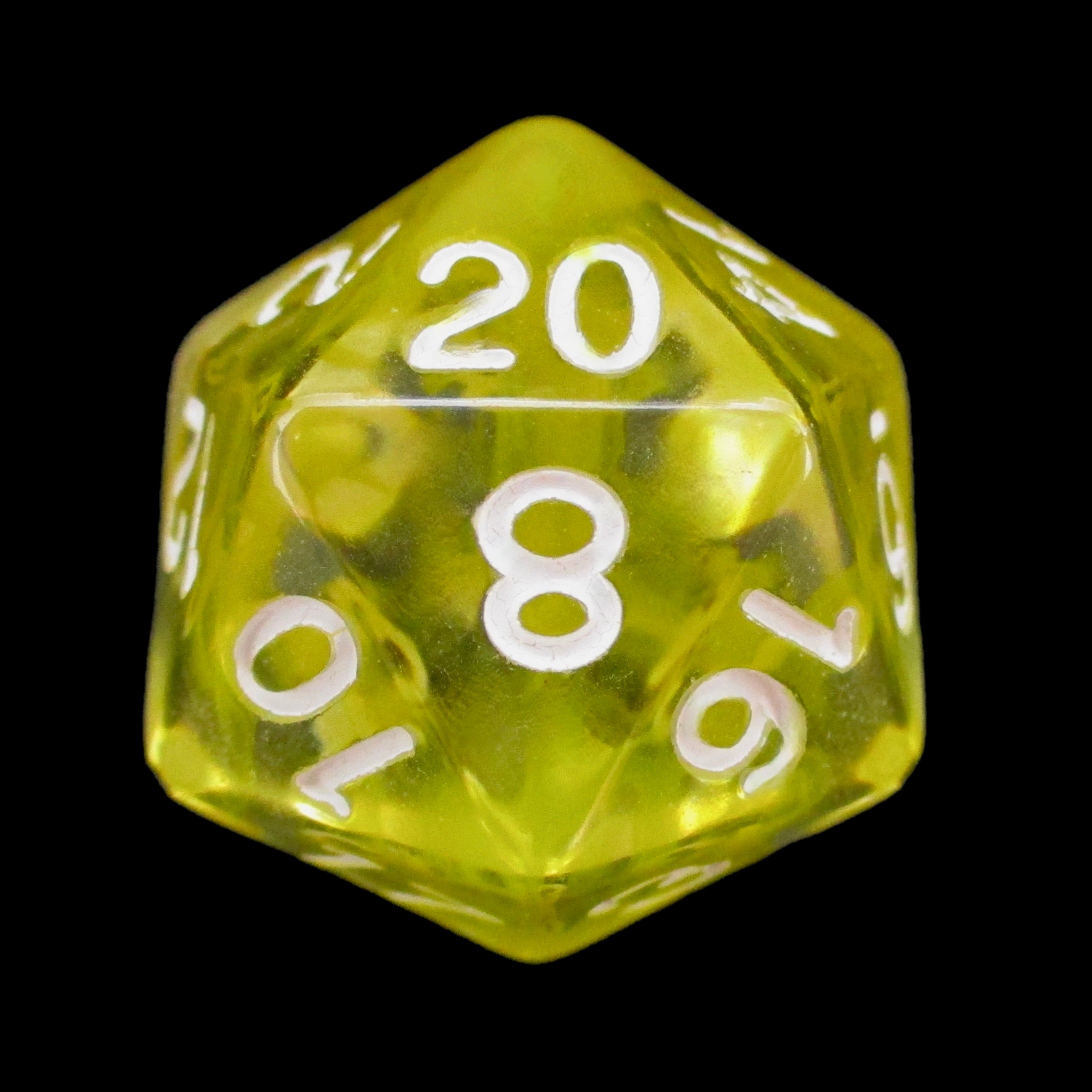 Role 4 Initiative Diffusion Honey & Lemon D20 Dice LTD EDITION