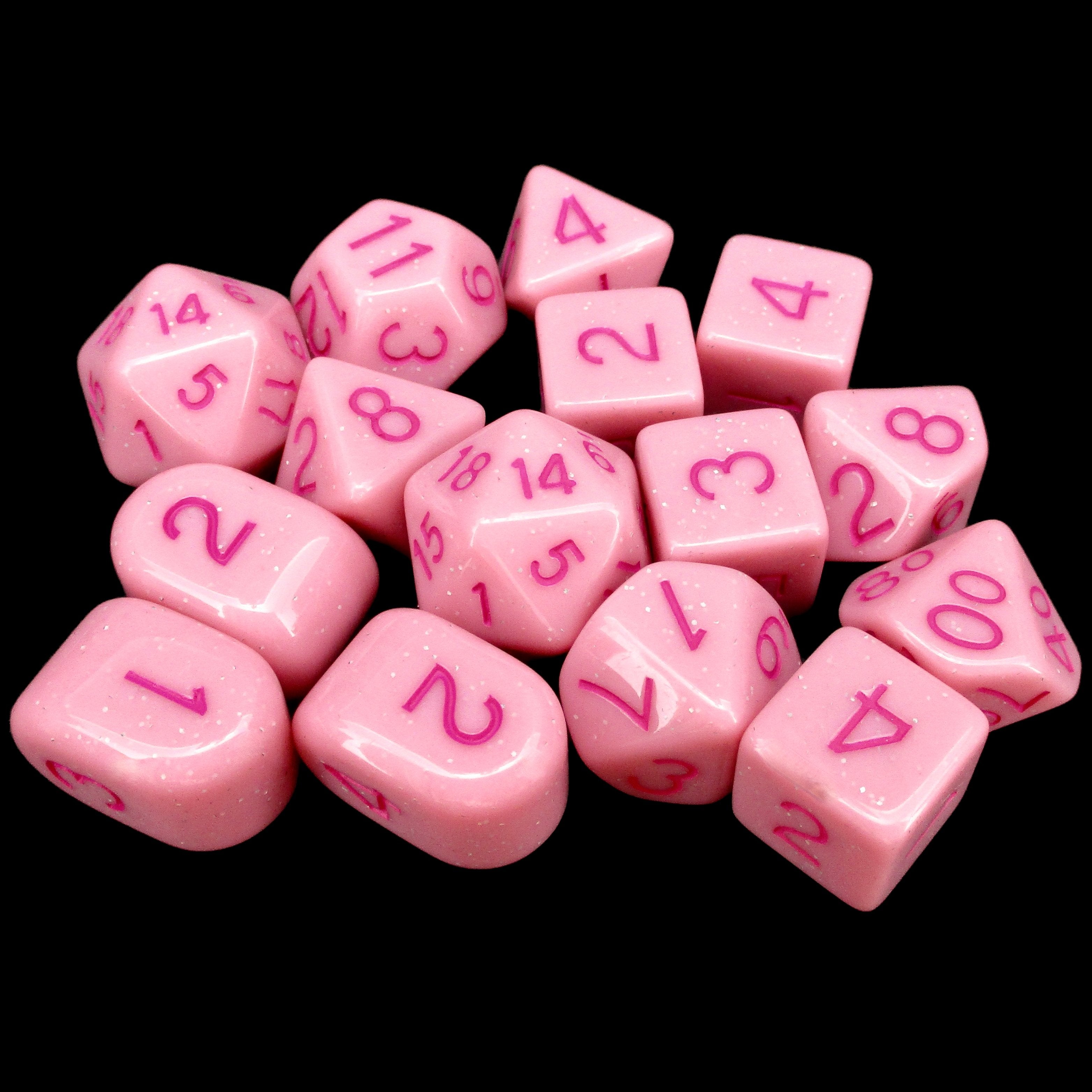 Role 4 Initiative Faerie Dust 15  Dice Polyset with Arch D4s