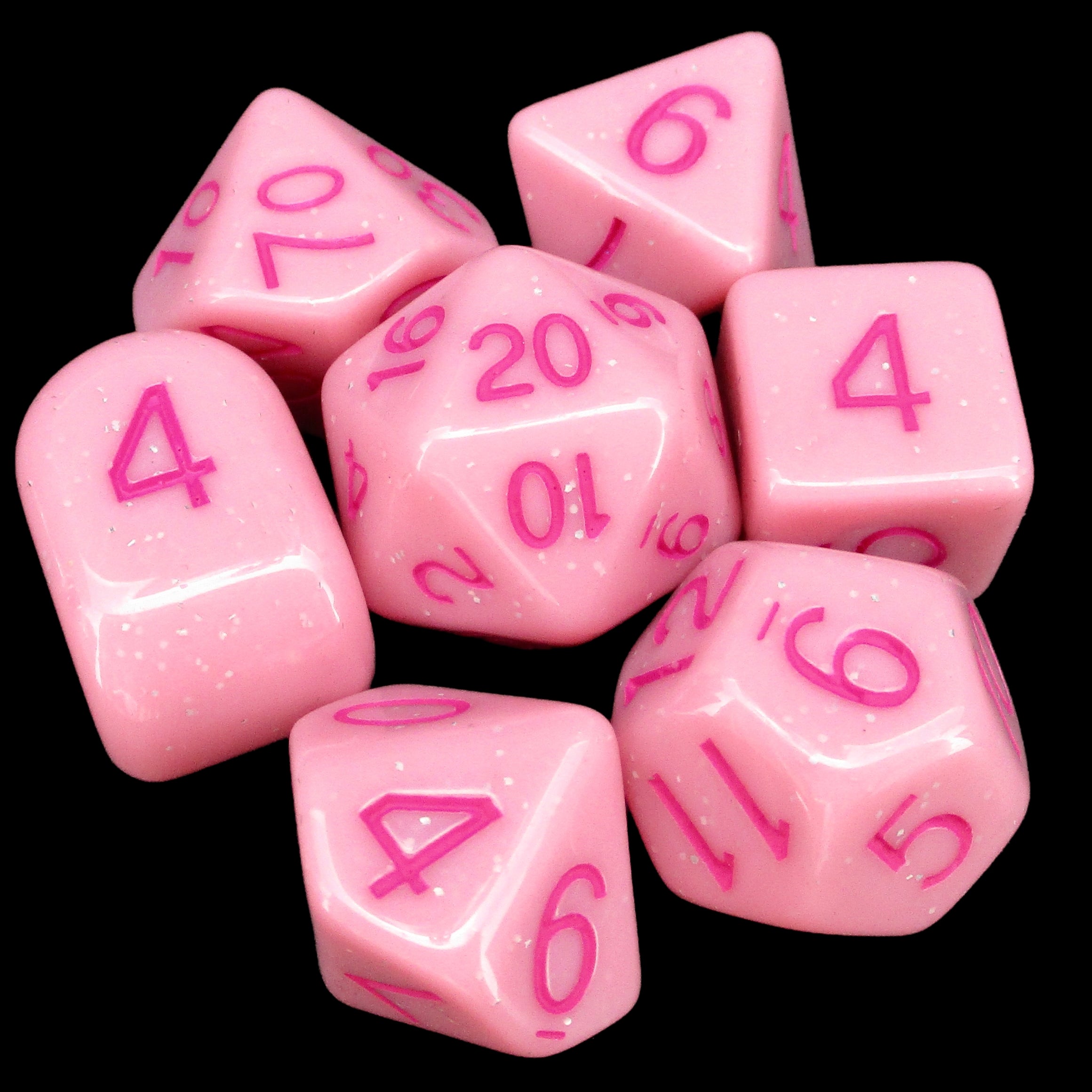 Role 4 Initiative Faerie Dust 7 Dice Polyset with Arch D4