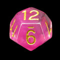 Role 4 Initiative Diffusion Rose Gold D12 Dice