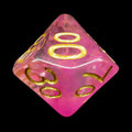 Role 4 Initiative Diffusion Rose Gold Percentile Dice