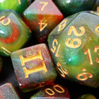 Impact Unleashed Arcana Prismatic Spray Dungeon Crawl Classics DCC 14 Dice Set