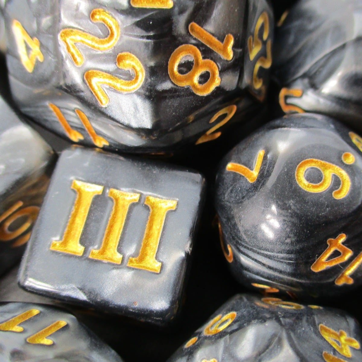 Impact Unleashed Arcana Gorgons Gaze Dungeon Crawl Classics DCC 14 Dice Set