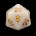 Role 4 Initiative Marble Latte Balanced D20 Dice