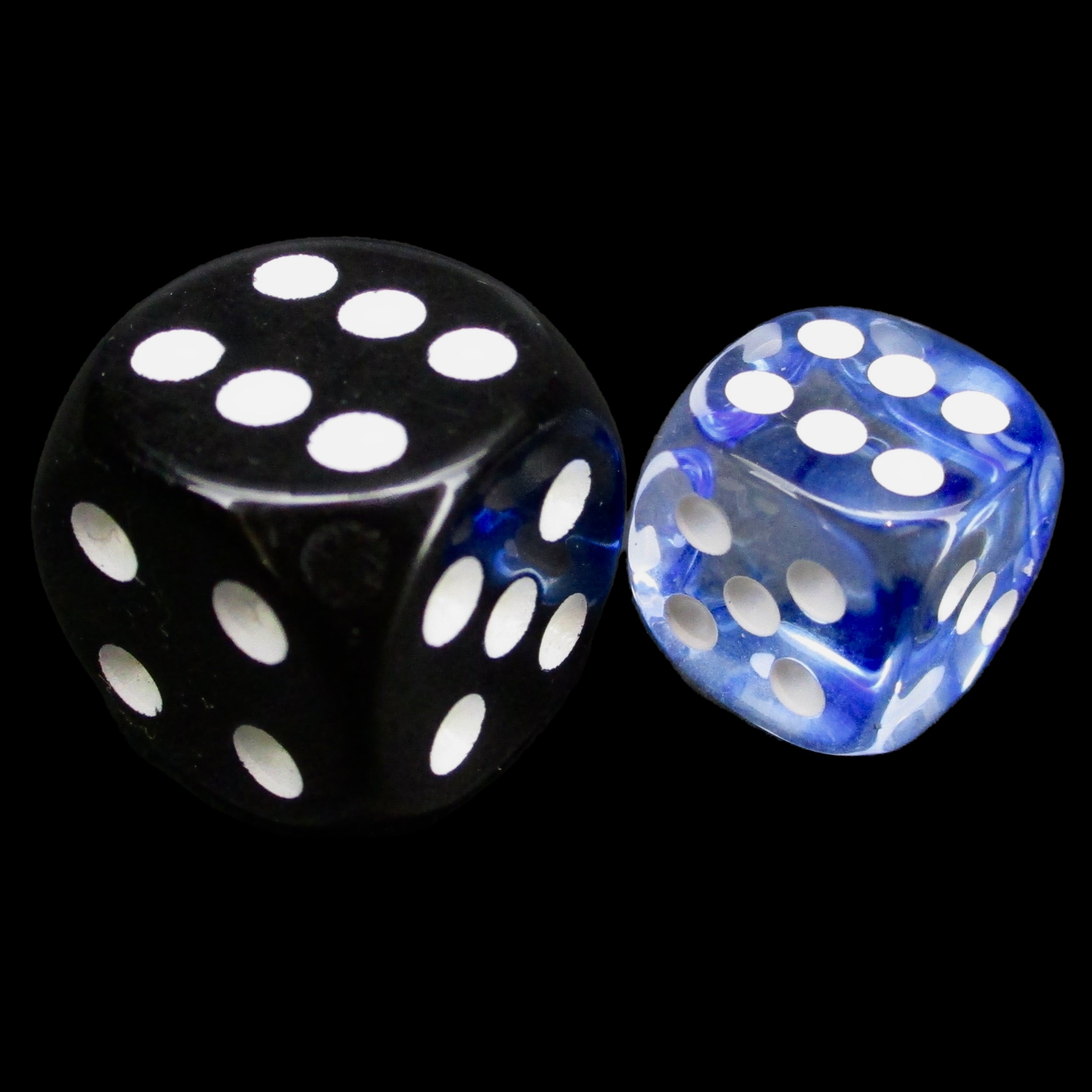 Chessex Nebula Dark Blue 12mm D6 Spot Dice
