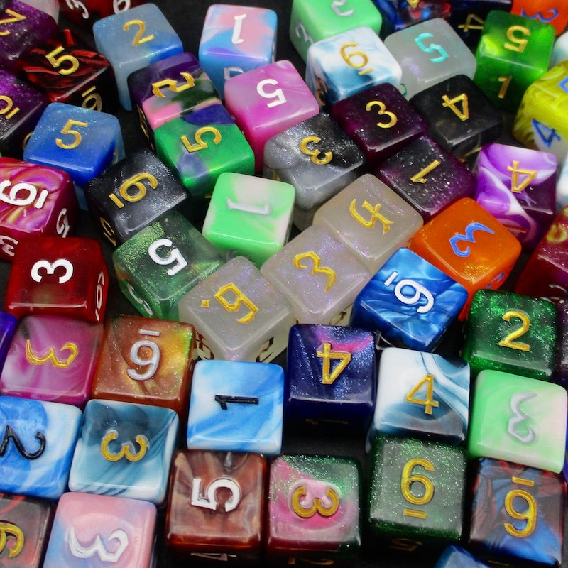 TDSO MYSTERY BAG 6 x D6 Numbered - LTD NUMBER