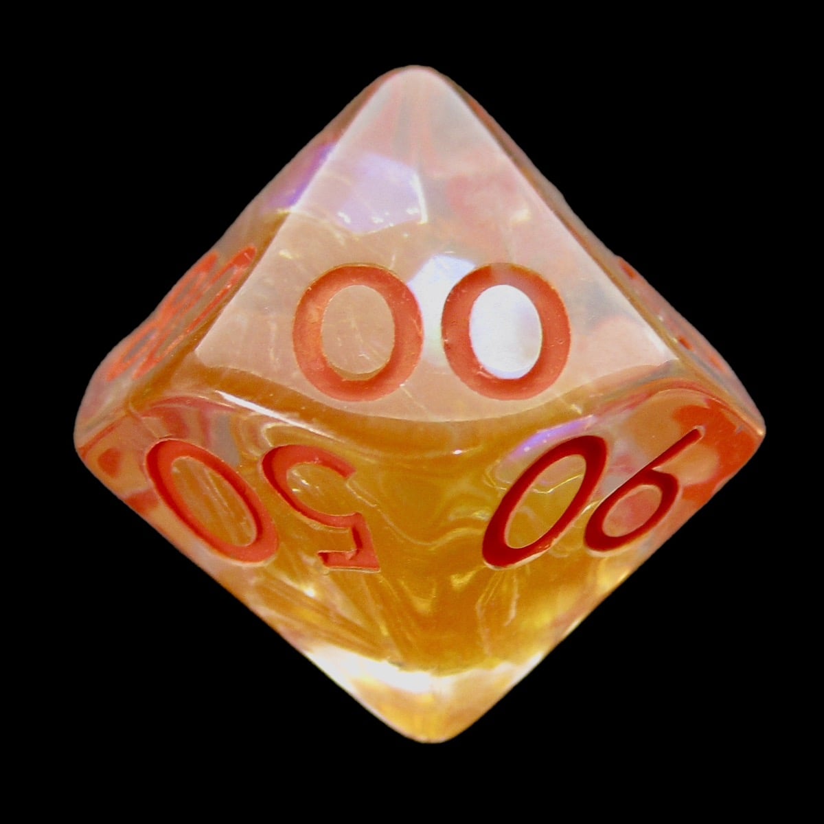 TDSO Gold Dragon Scale Percentile Dice