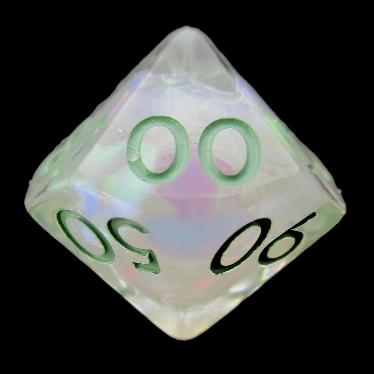 TDSO Silver Dragon Scale Percentile Dice