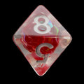 TDSO Red Dragon Scale D8 Dice